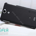 Nillkin Super Matte Hard Cases Covers for Sony Ericsson LT25i Xperia V - Black