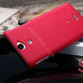 Nillkin Super Matte Hard Cases Covers for Sony Ericsson LT25i Xperia V - Red