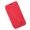 Nillkin leather Cases Holster Covers Skin for Samsung I8750 ATIV S - Red