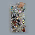 Bling S-warovski crystal cases Gril diamond covers for iPhone 5 - Pink
