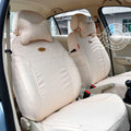 VV brocade Custom Auto Car Seat Cover Set - Beige