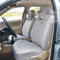 VV brocade Custom Auto Car Seat Cover Set - Gray