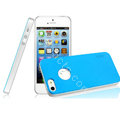 IMAK Matte double Color Cover Hard Case for iPhone 5 - Blue