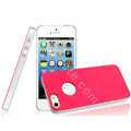 IMAK Matte double Color Cover Hard Case for iPhone 5 - Rose