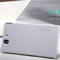 Nillkin Super Matte Hard Case Skin Cover for Sony Ericsson L36i L36h Xperia Z - White