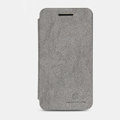 Nillkin leather Cases Holster Covers Skin for BlackBerry Z10 - Gray