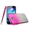 Imak Colorful raindrop Case Hard Cover for Samsung GALAXY S4 I9500 SIV - Gradient Rose