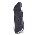 Nillkin Fresh leather Case button Holster Cover Skin for Samsung GALAXY S4 I9500 SIV - Black