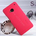 Nillkin Super Matte Hard Case Skin Cover for HTC One M7 801e - Red