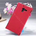 Nillkin Super Matte Hard Case Skin Cover for Sony L35h Xperia ZL - Red