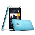 IMAK Ultrathin Clear Matte Color Cover Case for HTC One M7 801e - Blue