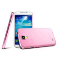 IMAK Ultrathin Clear Matte Color Cover Case for Samsung GALAXY S4 I9500 SIV - Pink