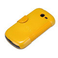 Nillkin Fresh leather Case Holster Cover Skin for Samsung S7898 - Yellow