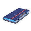 Nillkin Simplicity leather Case Stand Holster Cover Skin for Nokia Lumia 720 - Blue