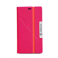 Nillkin Simplicity leather Case Stand Holster Cover Skin for Nokia Lumia 720 - Rose