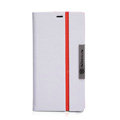 Nillkin Simplicity leather Case Stand Holster Cover Skin for Nokia Lumia 720 - White