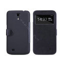 Nillkin Victory leather Case Button Holster Cover Skin for Samsung I9200 Galaxy Mega 6.3 - Black