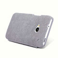 Nillkin leather Case Holster Cover Skin for HTC One 802t - Gray