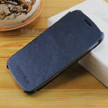 Flip leather Case Holster Cover Skin for Samsung i9250 Galaxy Nexus - Blue