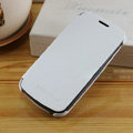 Flip leather Case Holster Cover Skin for Samsung i9250 Galaxy Nexus - White