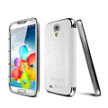 IMAK Mirror Touch Screen leather Cases Cover Skin for Samsung GALAXY S4 I9500 SIV - White