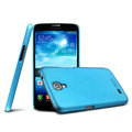 IMAK Ultrathin Matte Color Cover Hard Case for Samsung I9200 Galaxy Mega 6.3 - Blue