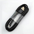 Original Micro USB 2.0 Data Cable For Samsung Galaxy Note i9220 N7000 i717 - Black