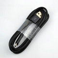 Original Micro USB 2.0 Data Cable For Samsung Galaxy SIII S3 I9300 - Black