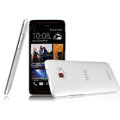 IMAK Crystal Case Hard Cover Transparent Shell for HTC Butterfly S 901e - White