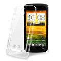 IMAK Crystal Case Hard Cover Transparent Shell for HTC Desire 500 506E - White
