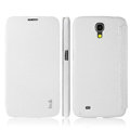 IMAK The Count Flip leather Case Holster Cover for Samsung I9200 Galaxy Mega 6.3 - White