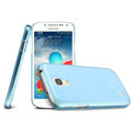 IMAK Ultrathin Clear Matte Color Cover Case for Samsung I9190 GALAXY S4 Mini - Blue