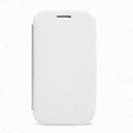 Nillkin Flip leather Case Holster Cover Skin for Samsung I8260 I8262 Galaxy Core - White