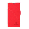 Nillkin Fresh Flip leather Case book Holster Cover Skin for Sony Ericsson M36h Xperia ZR - Red