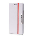 Nillkin Simplicity Flip leather Case Stand Holster Cover for HUAWEI P6 - White