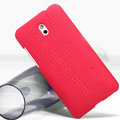Nillkin Super Matte Hard Case Skin Cover for HTC Desire 609D - Red
