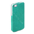ROCK Eternal Series Flip leather Cases Holster Covers for iPhone 5C - Green