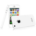 IMAK Ultrathin Matte Color Covers Hard Cases for iPhone 5S - White
