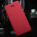 Nillkin England Retro Leather Case Covers for iPhone 5S - Red