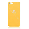 ROCK Naked Shell Cases Hard Back Covers for iPhone 5S - Orange
