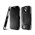 IMAK RON Series leather Case Support Holster Cover for Samsung GALAXY NoteIII 3 - Black