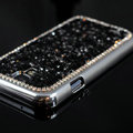 Luxury Bling Case Protective Shell Cover for Samsung GALAXY NoteIII 3 - Black