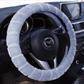 Yle Auto Car Steering Wheel Cover Cashmere Diameter 15 inch 38CM - Blue