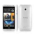 IMAK Crystal Case Hard Cover Transparent Shell for HTC 601E ONE Mini M4 - White