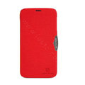 Nillkin Fresh Flip leather Case book Holster Cover Skin for Lenovo A850 - Red