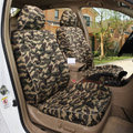Tailored Customize Camo Automotive Car Seat Covers 8pcs Sets for Vehicle - Green