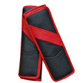 Best Real Leather Automobile Seat Safety Belt Covers Car Decoration 2pcs - Red