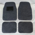 Cheapest Solid color Universal Automotive Carpet Car Floor Mats Velvet 5pcs Sets - Gray