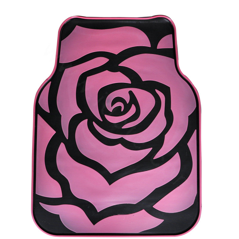 Buy Wholesale Classic Rose Flower Universal Automotive Carpet Car