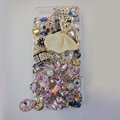 Bling S-warovski crystal cases Ballet girl diamond cover for iPhone 6 - Pink
